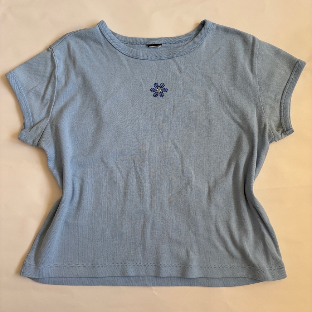 GAP Light Blue Short Sleeve Tee